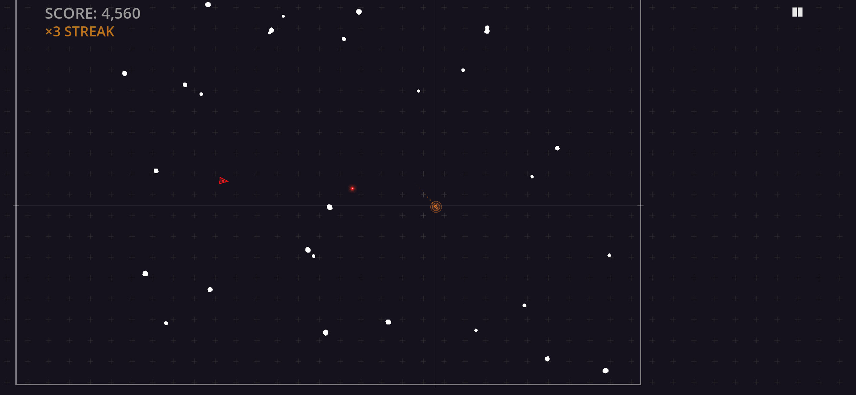 Evading an enemy ship at a x3 streak